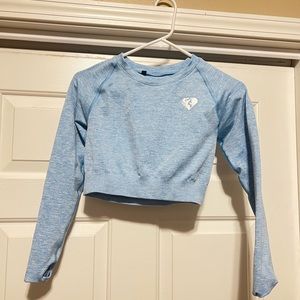 Women’s Best Power Seamless Long Sleeve Crop Top Size S